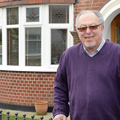 Retired senior hotel officer John Davies has lived in his Clacton home for 14 