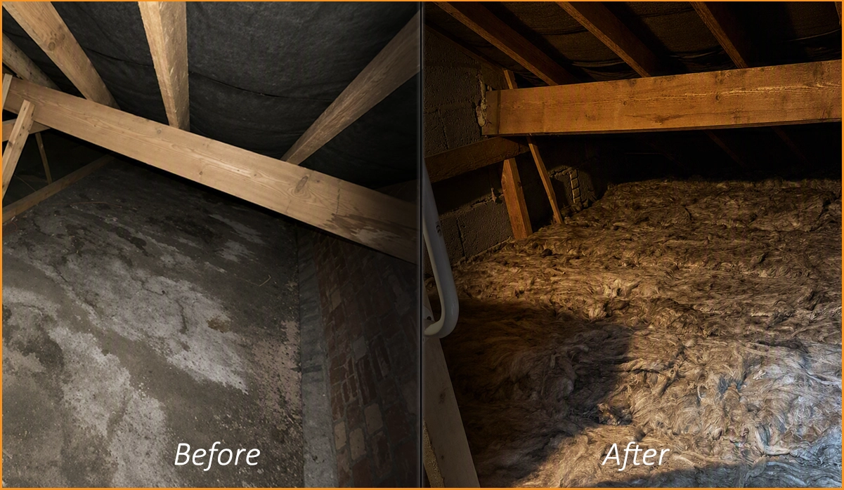 Shepreth Village Hall Before After (1)