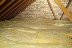 Loft insulation complete
